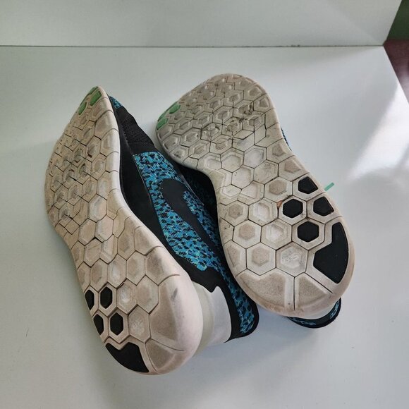 Nike Free 5.0 749593-403 Black Ruining Shoes Size 11 - Picture 5 of 8